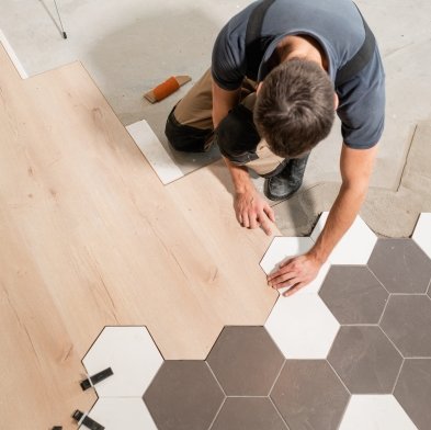 Flooring installation services in Dewitt